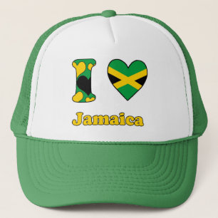 I love Jamaica Trucker Hat