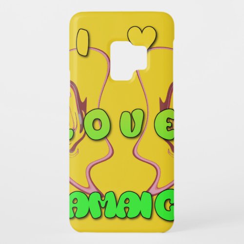I love Jamaica with compassion Case_Mate Samsung Galaxy S9 Case