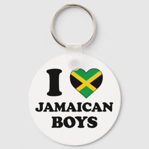 I love Jamaican boys Keychain