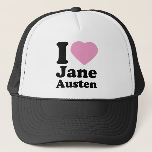 I Love Jane Austen Hat