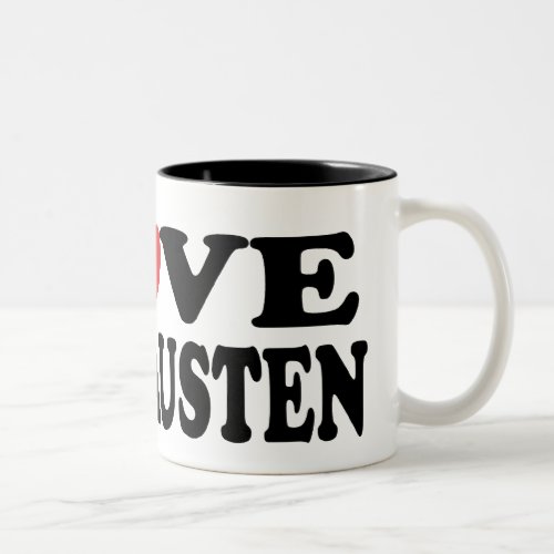 I Love Jane Austen Mug