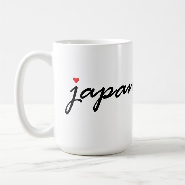 I love Japan Coffee Mug (Left)