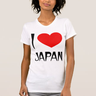 I Love Japan Ladies T-Shirt