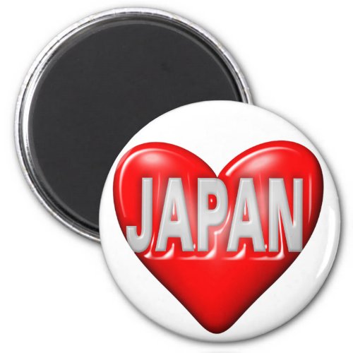 I Love Japan Magnet