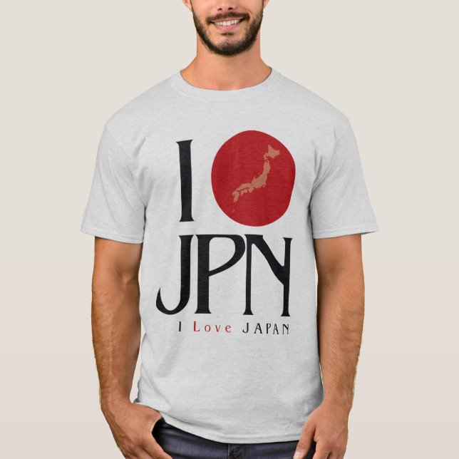 I Love JAPAN T-Shirt (Front)