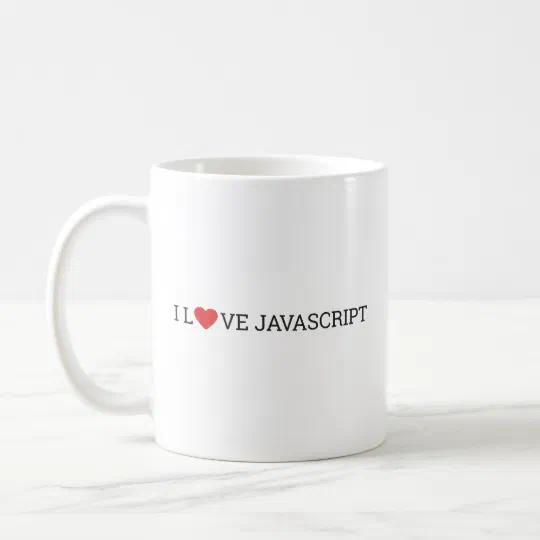 I Love JavaScript Coffee Mug