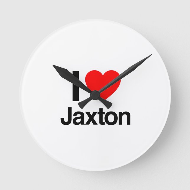 I love jaxton round clock (Front)