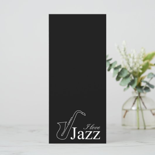 I love jazz (Standing Front)