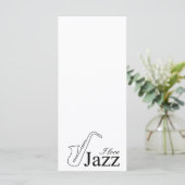 I love jazz (Standing Front)