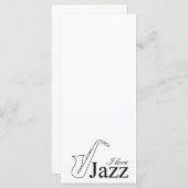 I love jazz (Front/Back)