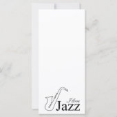 I love jazz (Front)