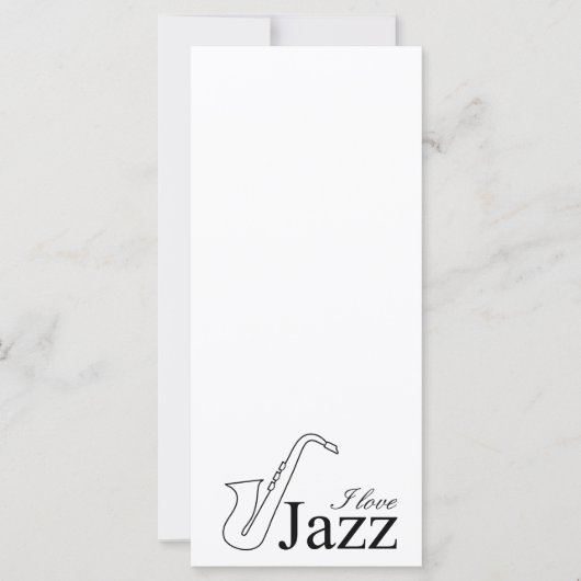 I love jazz (Front)