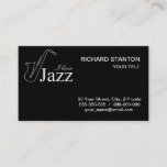 I love jazz business card