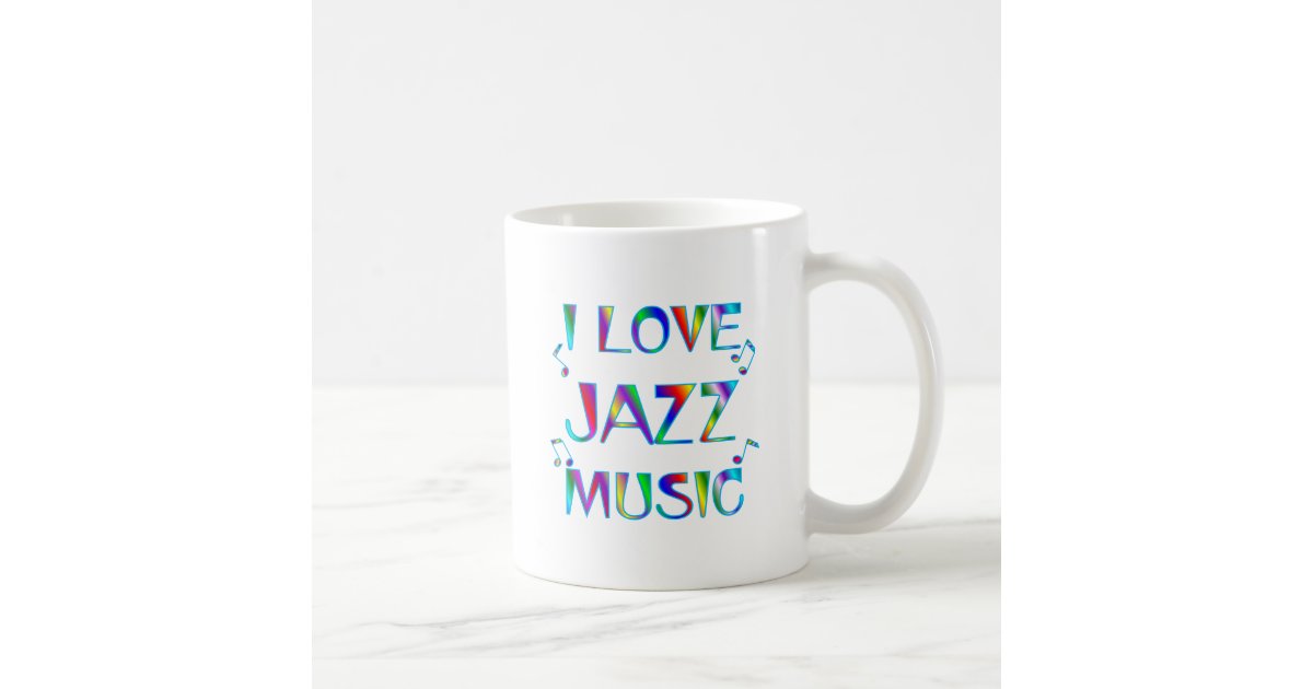 I Love Jazz Coffee Mug