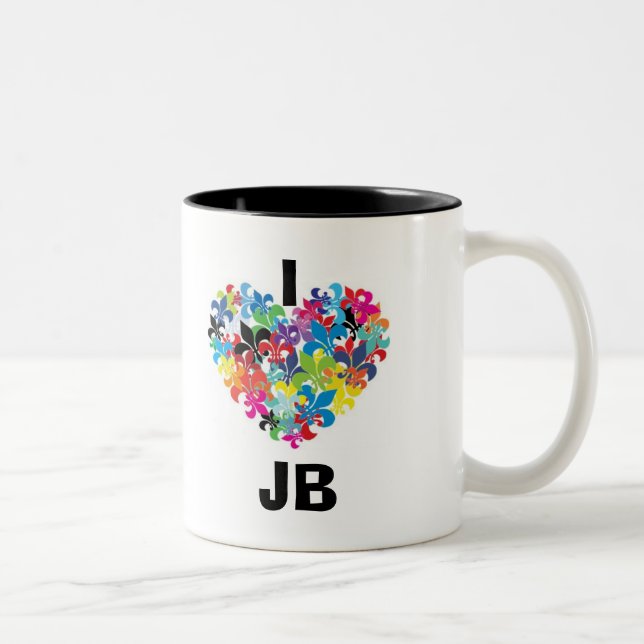 I love JB Two-Tone Coffee Mug (Right)