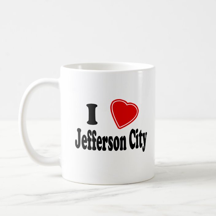 I Love Jefferson City Drinkware