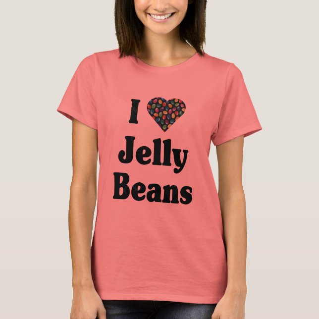 I Love Jelly Beans t-shirt (Front)