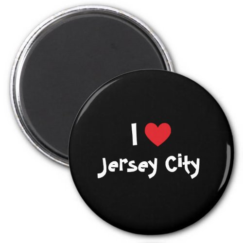 I Love Jersey City Magnet
