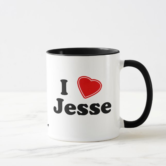 I Love Jesse Mug (Right)