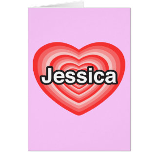 I Heart Jessica Gifts on Zazzle