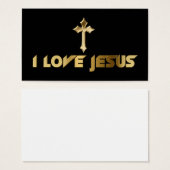 I love Jesus (Front & Back)