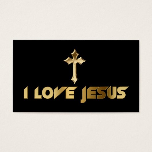 I love Jesus (Front)