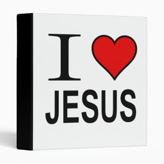 I Love Jesus 1 inch binder