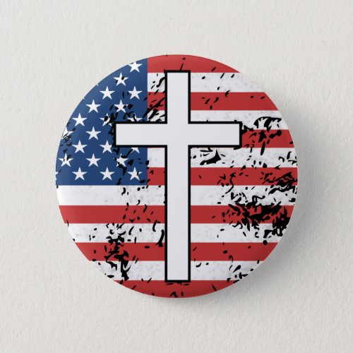 I Love Jesus and America Button