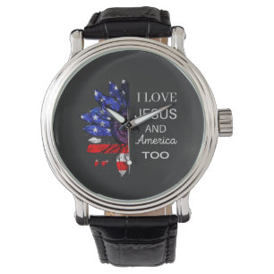 I Love Jesus and America Too Watch