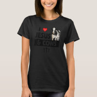 I Love Jesus and Cows Farming Christian Farm Ani