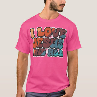 I Love Jesus And Rb Worship Gospel Spirituality T-Shirt
