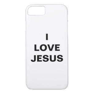 "I Love Jesus" Apple iPhone 8/7 Case