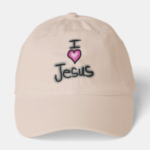 I Love Jesus Christian Ladies  Hat