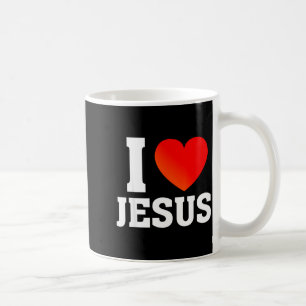 I Love Jesus Coffee Mug