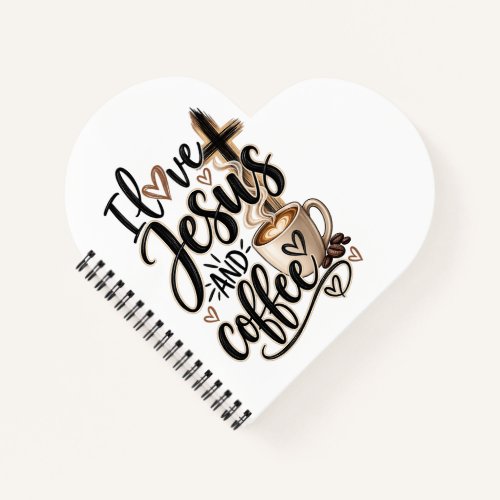 I love Jesus & coffee Notebook