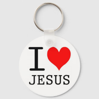 I Love Jesus Keychain