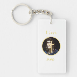 I Love Jesus Keychain