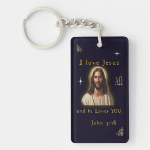 I love Jesus Keychain