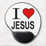 I Love Jesus Mouse Pad<br><div class="desc">I Love Jesus mousepad</div>