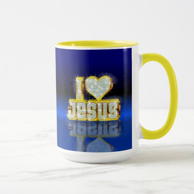 I Love Jesus Mug (Right)