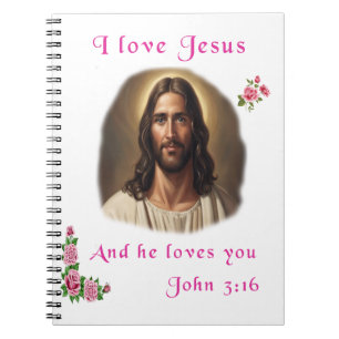 I love Jesus Notebook