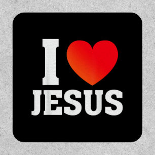 I Love Jesus Patch