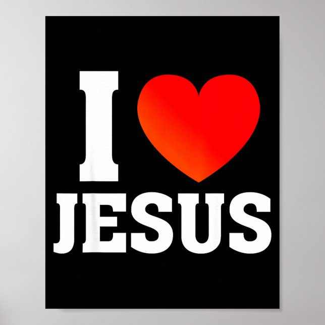 I Love Jesus  Poster (Front)