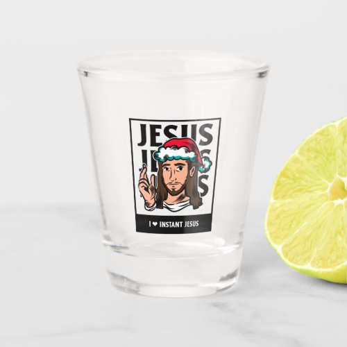 I LOVE JESUS SHOT GLASS