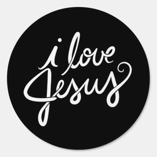 I love Jesus Sign