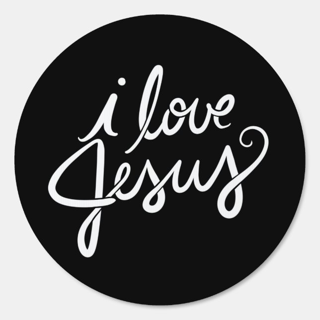I love Jesus Sign (Front)