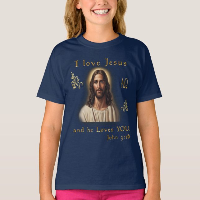 I love Jesus T-Shirt (Front)