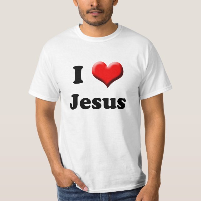 I love Jesus T-shirts (Front)