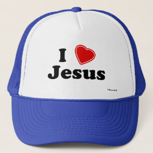 I Love Jesus Trucker Hat