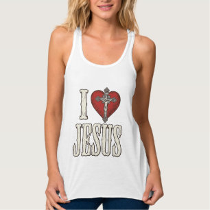 I Love Jesus Vintage Engraving Faith Shirt Design_